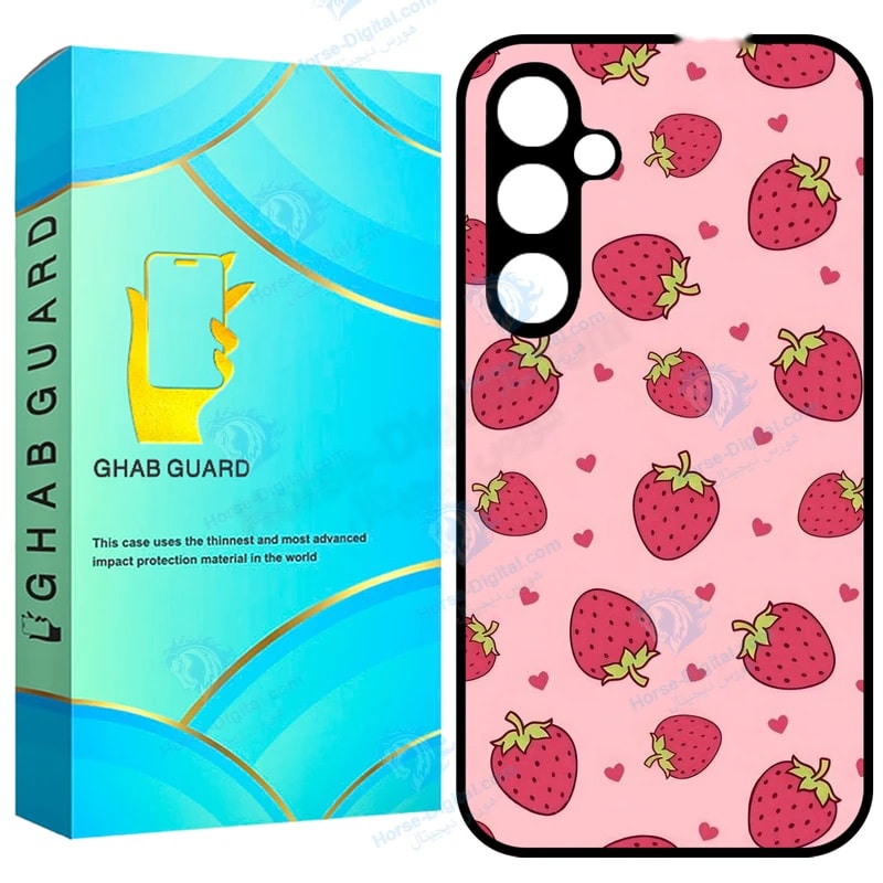 کاور قاب گارد طرح توت فرنگی مدل Gs23f20 مناسب برای گوشی موبایل سامسونگ Galaxy S23 Fe خرید