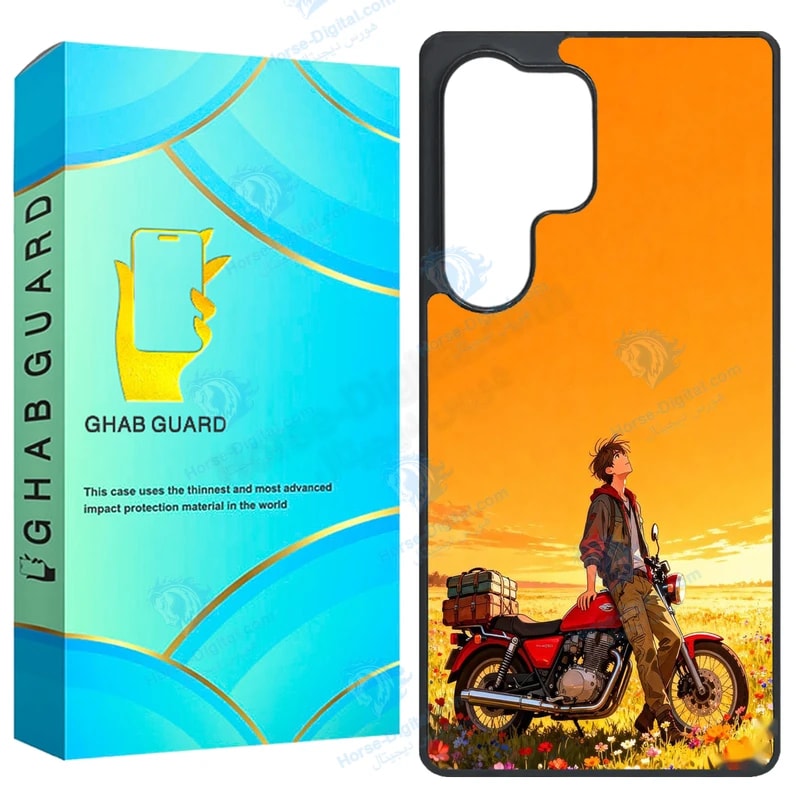 کاور قاب گارد طرح موتور سوار مدل Gs25u مناسب برای گوشی موبایل سامسونگ Galaxy S25 Ultra خرید