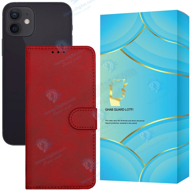 کیف کلاسوری قاب گارد لطفی مدل Kkg مناسب برای گوشی موبایل اپل iPhone 12 خرید