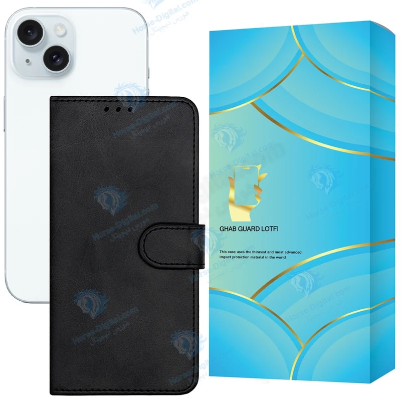 کیف کلاسوری قاب گارد لطفی مدل Kkg مناسب برای گوشی موبایل اپل iPhone 15 خرید