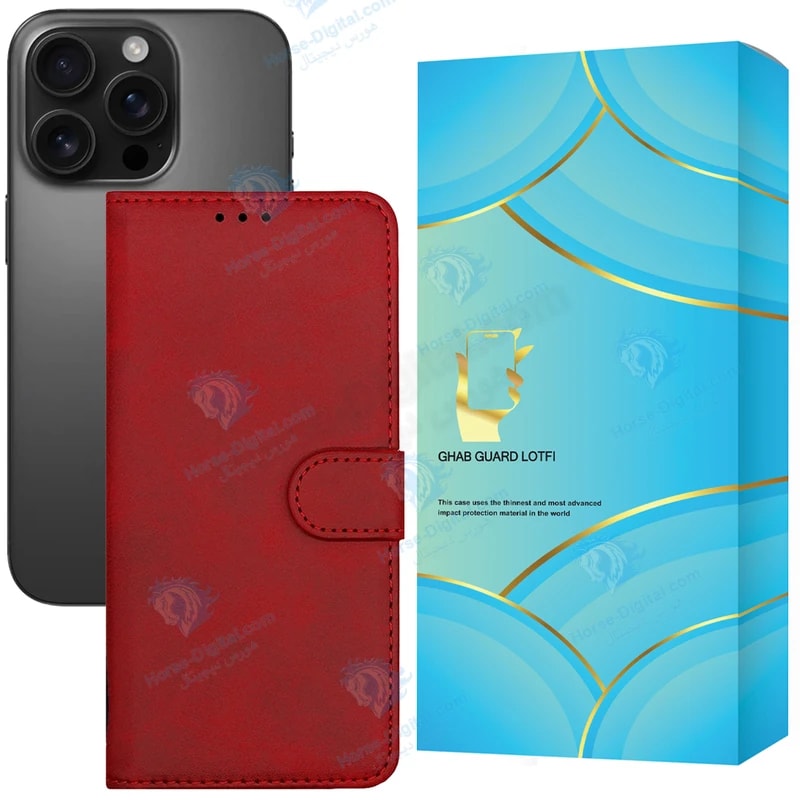 کیف کلاسوری قاب گارد لطفی مدل Kkg مناسب برای گوشی موبایل اپل iPhone 16 Pro خرید