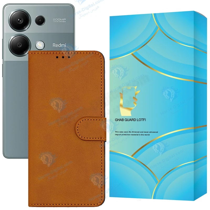کیف کلاسوری قاب گارد لطفی مدل Kkg مناسب برای گوشی موبایل شیائومی Redmi Note 13 Pro 4G خرید