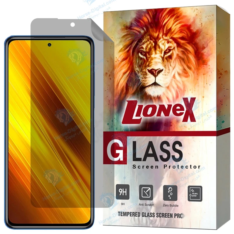 محافظ صفحه نمایش لایونکس مدل Noprl مناسب برای گوشی موبایل شیائومی Poco X3 / Poco X3 NFC خرید