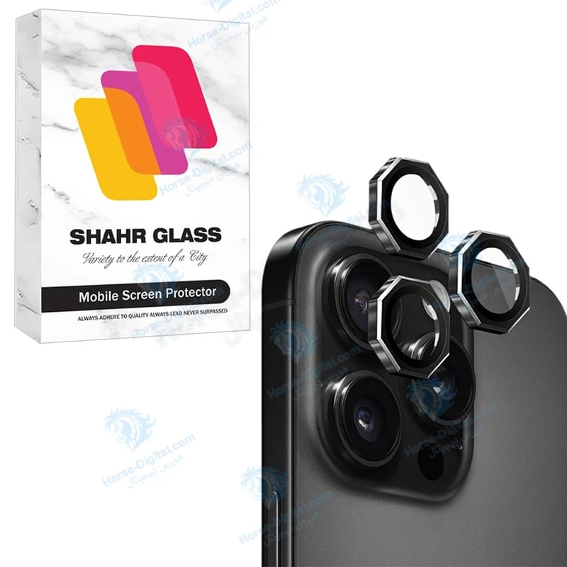 محافظ لنز دوربین شیشه‌ای شهر گلس مدل R8zs مناسب برای گوشی موبایل اپل iPhone 14 Pro Max خرید