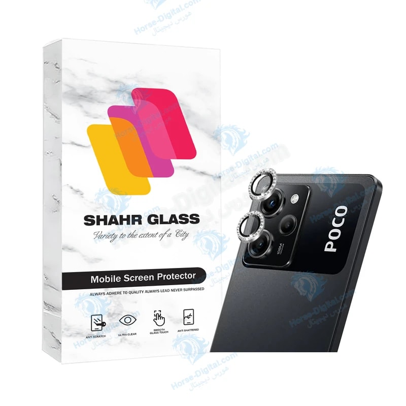 محافظ لنز دوربین شهر گلس مدل Rnglnsh مناسب برای گوشی موبایل شیائومی Poco X5 Pro خرید