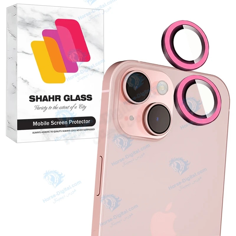 محافظ لنز دوربین شیشه‌ای شهر گلس مدل Shlzs مناسب برای گوشی موبایل اپل iPhone 13 خرید
