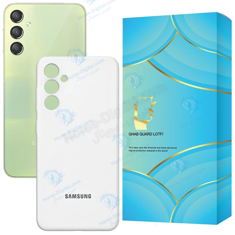 کاور قاب گارد لطفی مدل Siliwhi مناسب برای گوشی موبایل سامسونگ Galaxy A24 خرید