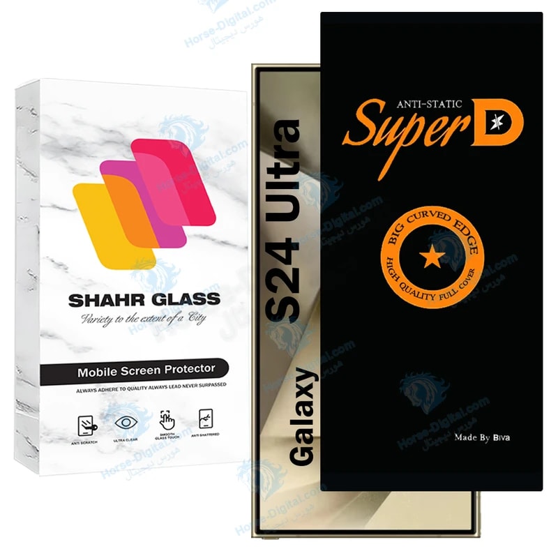 محافظ صفحه نمایش شهر گلس مدل SUBIS20 مناسب برای گوشی موبایل سامسونگ Galaxy S24 Ultra خرید