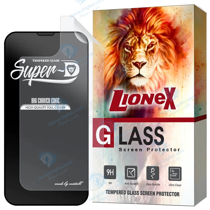 محافظ صفحه نمایش لایونکس مدل Sunl مناسب برای گوشی موبایل اپل iPhone 13 به همراه محافظ پشت گوشی خرید