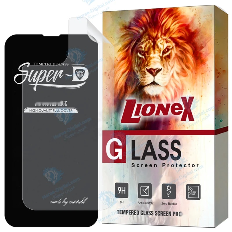 محافظ صفحه نمایش لایونکس مدل Sunl مناسب برای گوشی موبایل اپل iPhone 13 mini به همراه محافظ پشت گوشی خرید