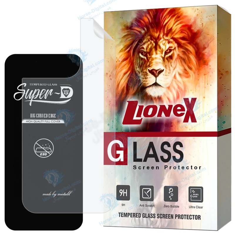 محافظ صفحه نمایش لایونکس مدل Sunl مناسب برای گوشی موبایل اپل iPhone 15 Pro به همراه محافظ پشت گوشی خرید