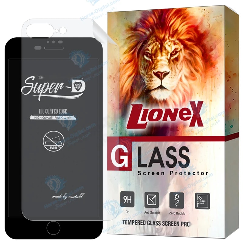 محافظ صفحه نمایش لایونکس مدل Sunl مناسب برای گوشی موبایل اپل iPhone 7 Plus / iPhone 8 Plus به همراه محافظ پشت گوشی خرید