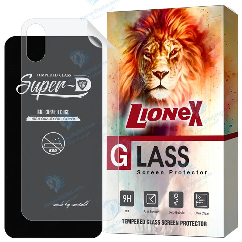 محافظ صفحه نمایش لایونکس مدل Sunl مناسب برای گوشی موبایل اپل iPhone X / iPhone Xs به همراه محافظ پشت گوشی خرید