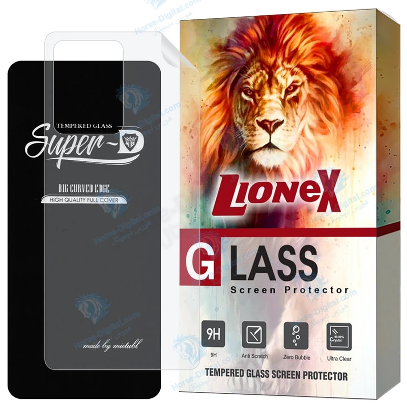 محافظ صفحه نمایش لایونکس مدل Sunl مناسب برای گوشی موبایل شیائومی Redmi Note 12 Pro 4G به همراه محافظ پشت گوشی خرید