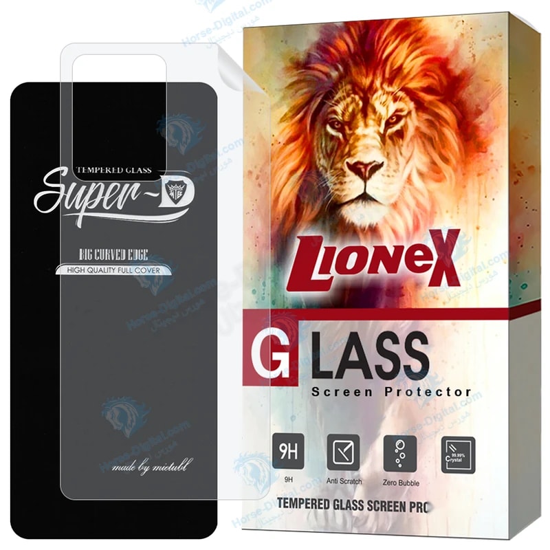 محافظ صفحه نمایش لایونکس مدل Sunl مناسب برای گوشی موبایل شیائومی Redmi Note 12 Pro 5G به همراه محافظ پشت گوشی خرید