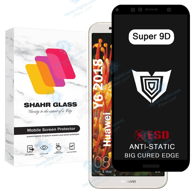 محافظ صفحه نمایش شهر گلس مدل Sup9db مناسب برای گوشی موبایل هوآوی Y6 2018 خرید