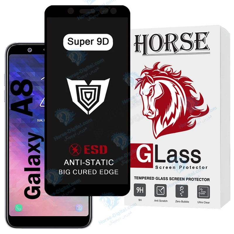 محافظ صفحه نمایش هورس مدل Sup9dbh مناسب برای گوشی موبایل سامسونگ Galaxy A8 خرید