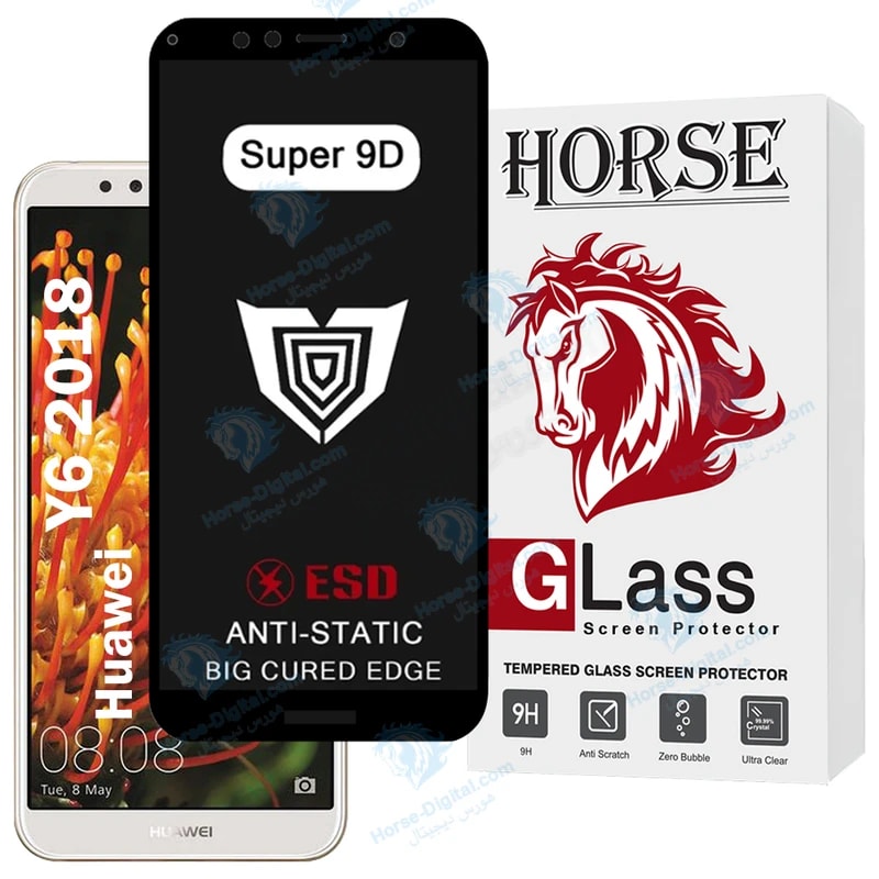 محافظ صفحه نمایش هورس مدل Sup9dbh مناسب برای گوشی موبایل هوآوی Y6 2018 خرید