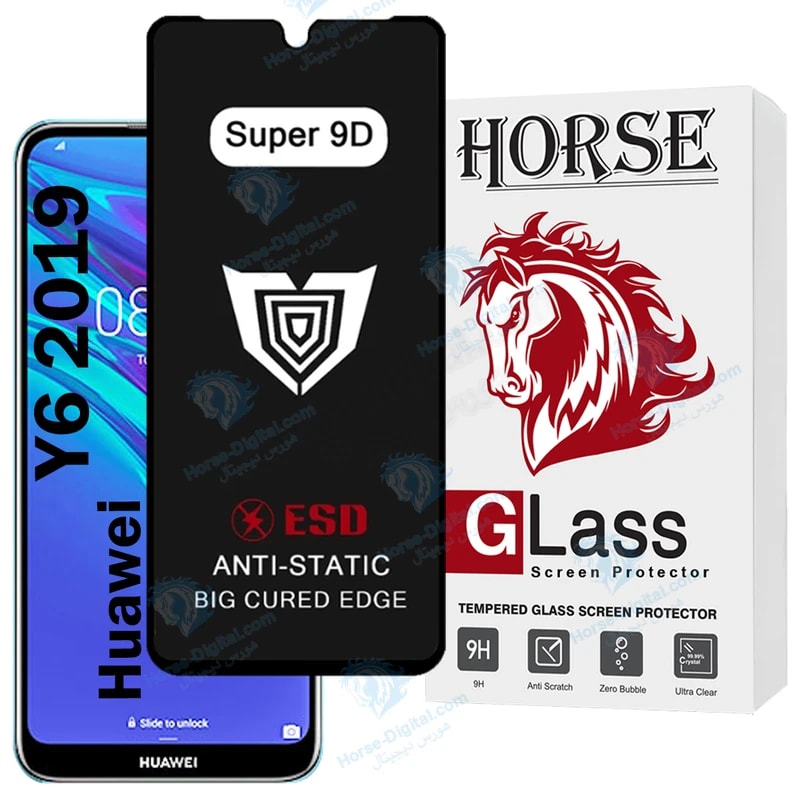 محافظ صفحه نمایش هورس مدل Sup9dbh مناسب برای گوشی موبایل هوآوی Y6 2019 خرید