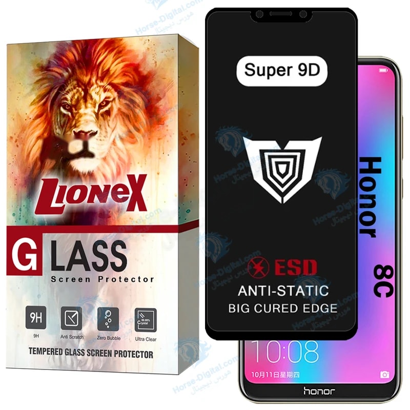 محافظ صفحه نمایش لایونکس مدل Sup9dbl مناسب برای گوشی موبایل آنر 8C خرید
