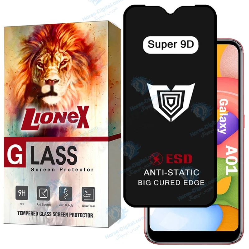 محافظ صفحه نمایش لایونکس مدل Sup9dbl مناسب برای گوشی موبایل سامسونگ Galaxy A01 خرید