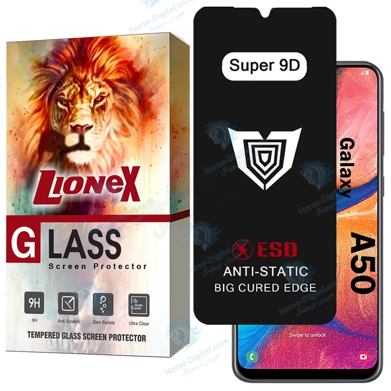 محافظ صفحه نمایش لایونکس مدل Sup9dbl مناسب برای گوشی موبایل سامسونگ Galaxy A50 خرید