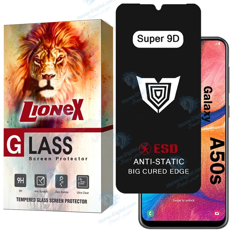 محافظ صفحه نمایش لایونکس مدل Sup9dbl مناسب برای گوشی موبایل سامسونگ Galaxy A50s خرید