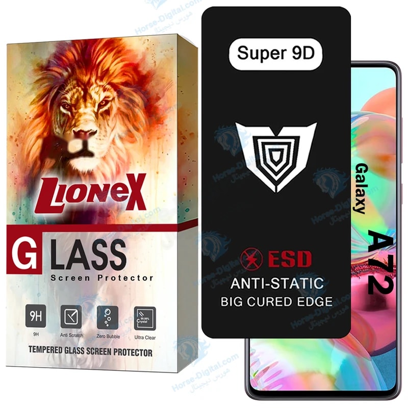 محافظ صفحه نمایش لایونکس مدل Sup9dbl مناسب برای گوشی موبایل سامسونگ Galaxy A72 خرید