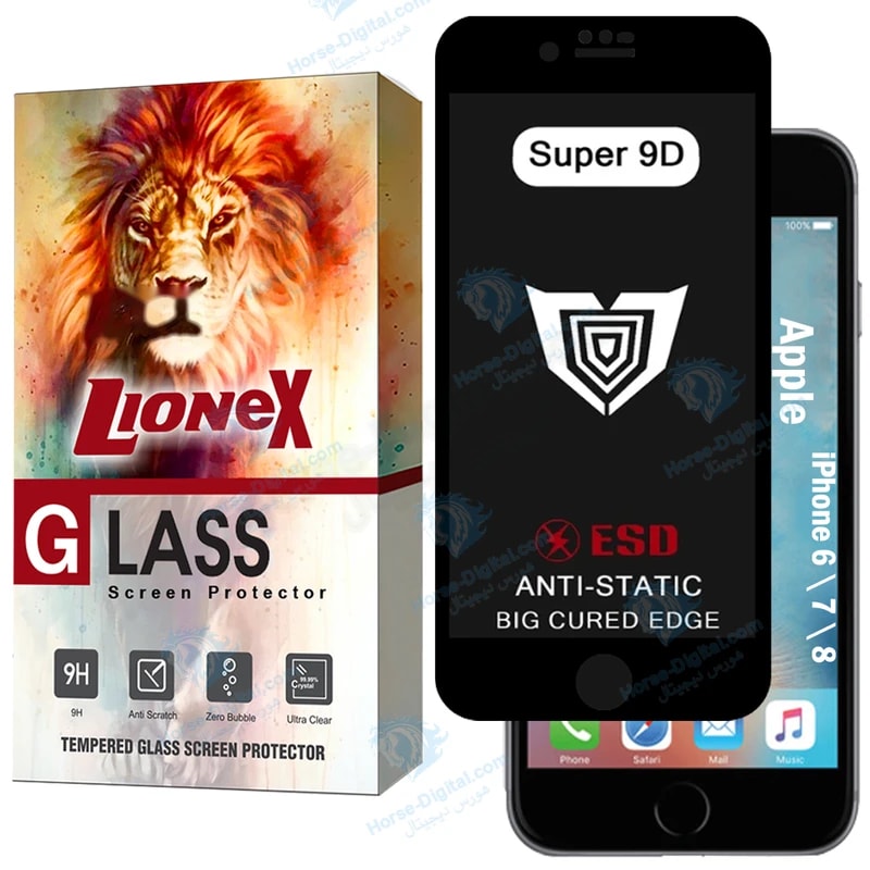 محافظ صفحه نمایش لایونکس مدل Sup9dbl مناسب برای گوشی موبایل اپل iPhone 6 \ 7 \ 8 خرید