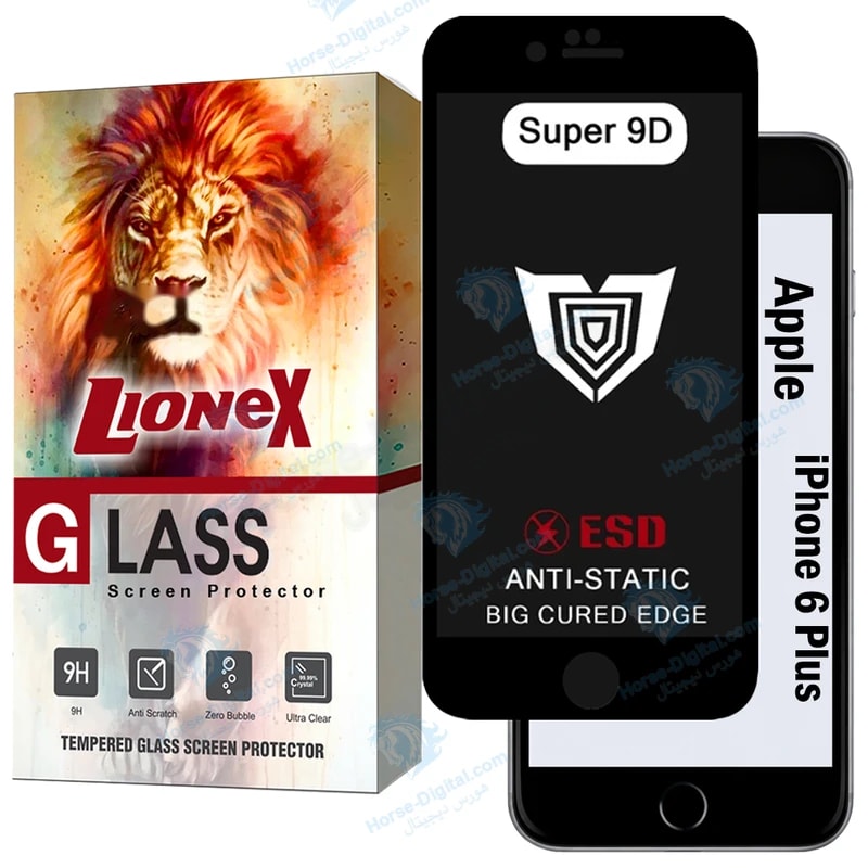 محافظ صفحه نمایش لایونکس مدل Sup9dbl مناسب برای گوشی موبایل اپل iPhone 6 Plus خرید