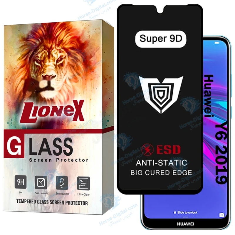 محافظ صفحه نمایش لایونکس مدل Sup9dbl مناسب برای گوشی موبایل هوآوی Y6 2019 خرید