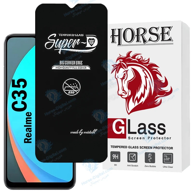 محافظ صفحه نمایش هورس مدل Superdnh مناسب برای گوشی موبایل ریلمی C35 خرید