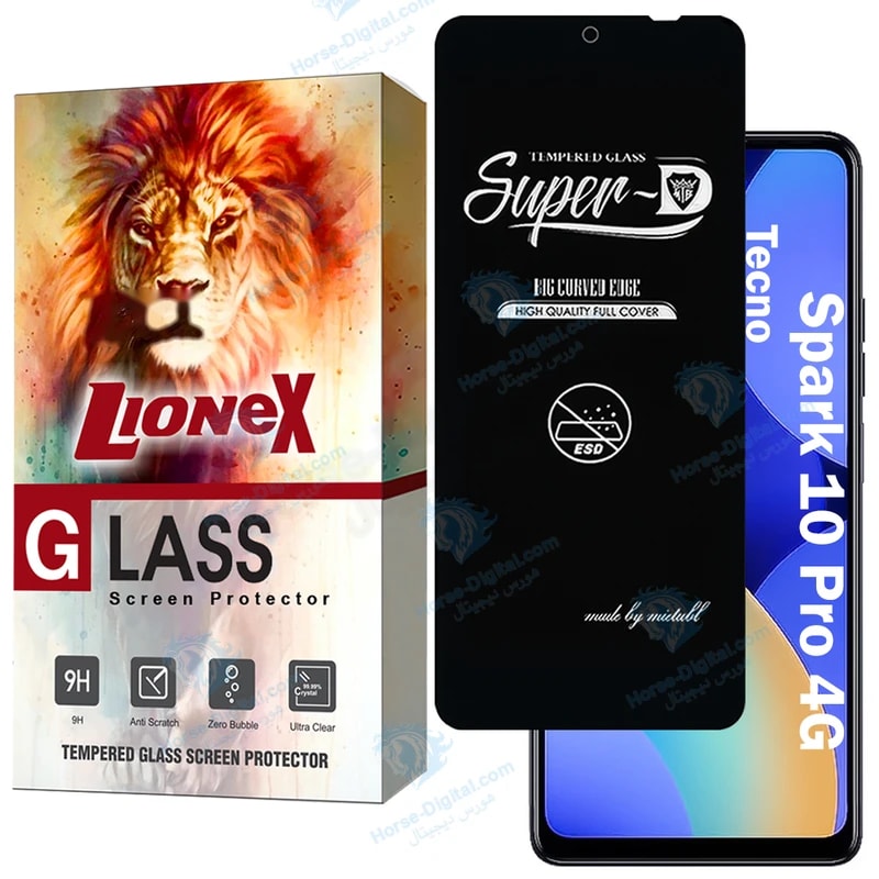 محافظ صفحه نمایش لایونکس مدل Superdnl مناسب برای گوشی موبایل تکنو Tecno Spark 10 Pro 4G خرید