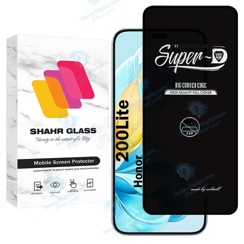 محافظ صفحه نمایش شهر گلس مدل Superdnsh مناسب برای گوشی موبایل آنر 200 Lite خرید