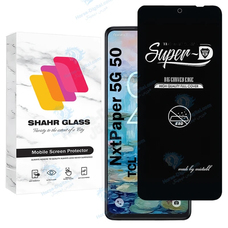 محافظ صفحه نمایش شهر گلس مدل Superdnsh مناسب برای گوشی موبایل تی سی ال 50 NxtPaper 5G خرید