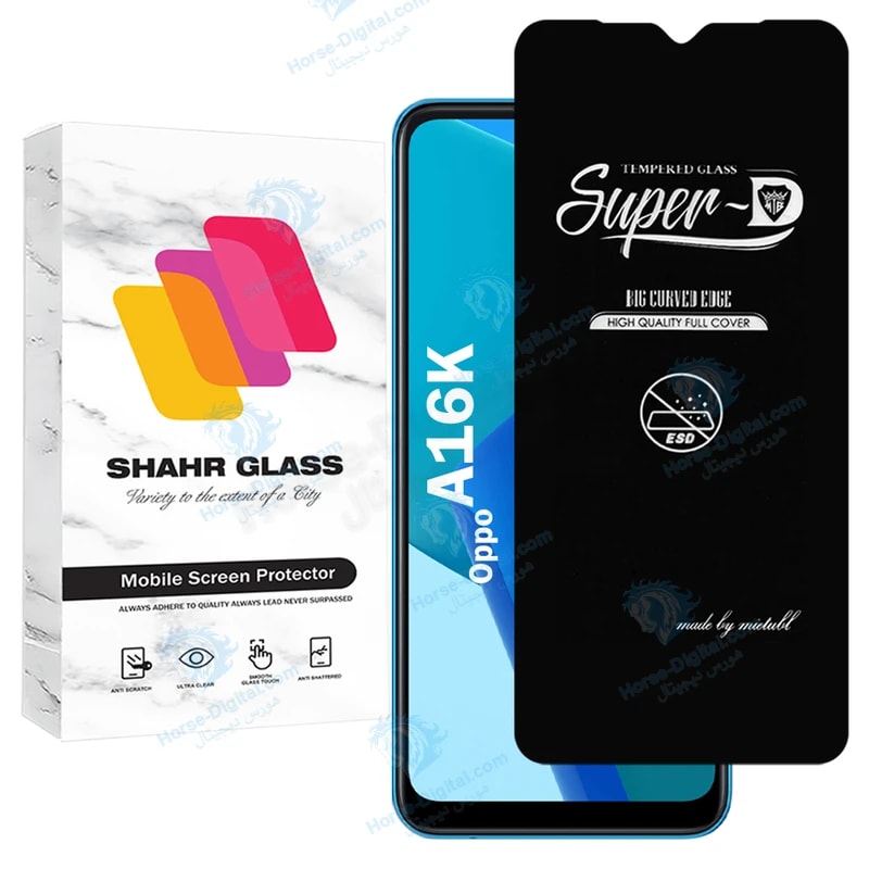 محافظ صفحه نمایش شهر گلس مدل Superdnsh مناسب برای گوشی موبایل اوپو A16k خرید