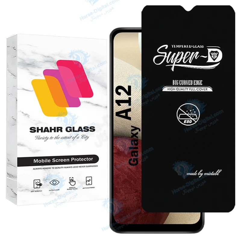 محافظ صفحه نمایش شهر گلس مدل Superdnsh مناسب برای گوشی موبایل سامسونگ Galaxy A12 خرید