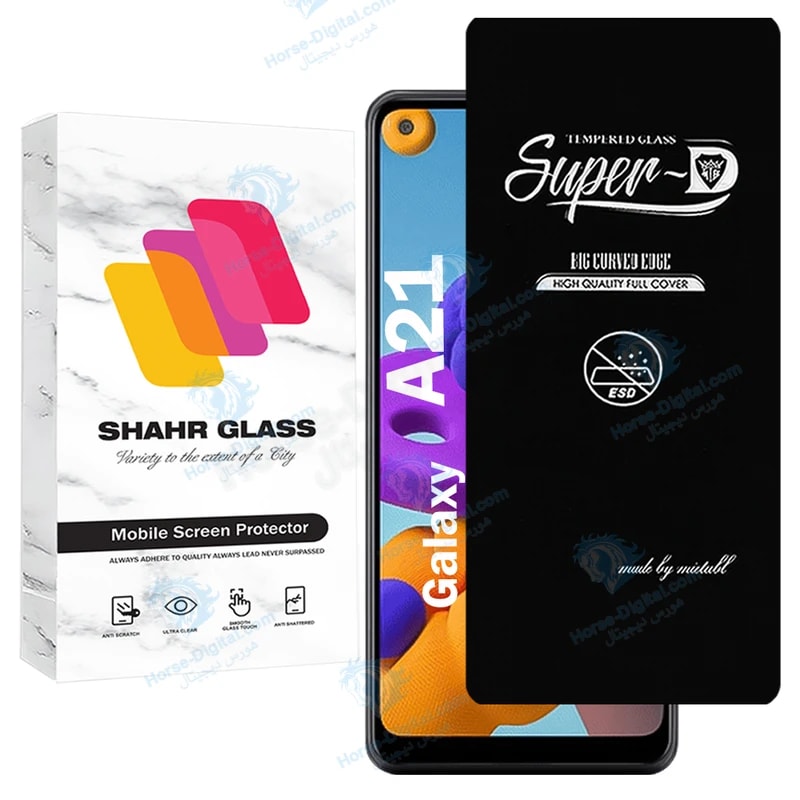 محافظ صفحه نمایش شهر گلس مدل Superdnsh مناسب برای گوشی موبایل سامسونگ Galaxy A21 خرید