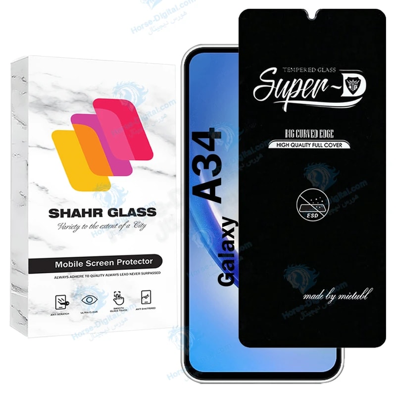 محافظ صفحه نمایش شهر گلس مدل Superdnsh مناسب برای گوشی موبایل سامسونگ Galaxy A34 5G خرید