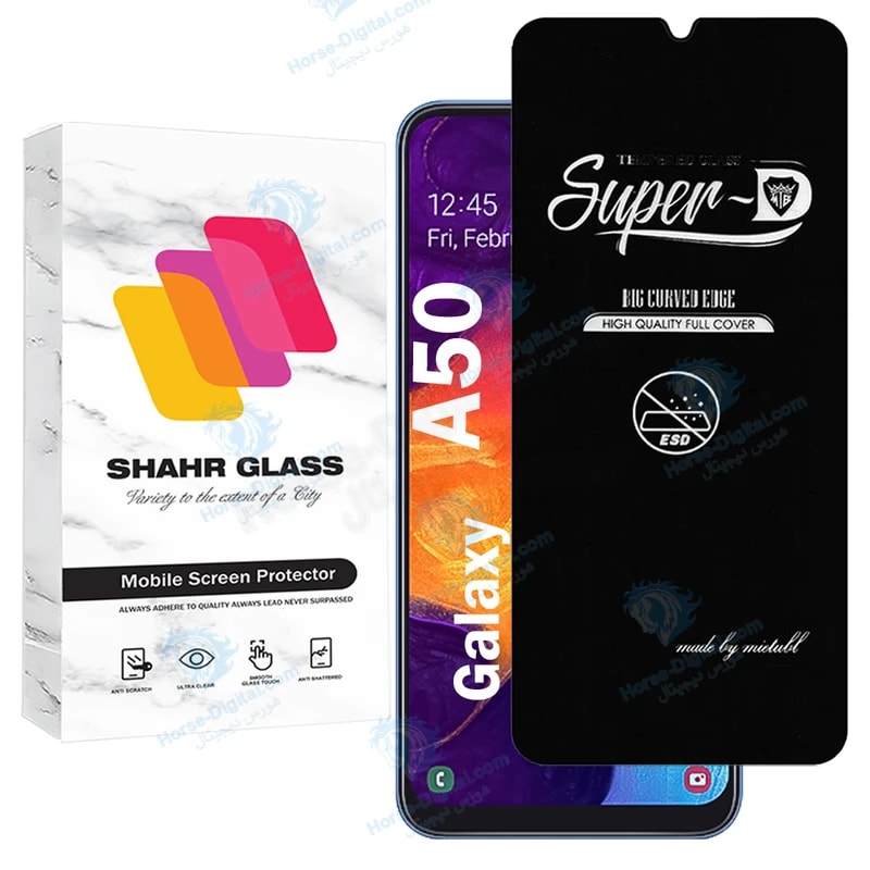 محافظ صفحه نمایش شهر گلس مدل Superdnsh مناسب برای گوشی موبایل سامسونگ Galaxy A50 خرید