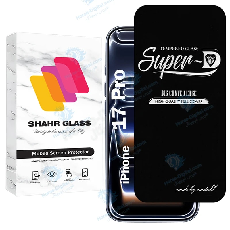 محافظ صفحه نمایش شهر گلس مدل Superdnsh مناسب برای گوشی موبایل اپل iPhone 17 Pro خرید