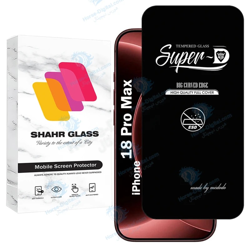 محافظ صفحه نمایش شهر گلس مدل Superdnsh مناسب برای گوشی موبایل اپل iPhone 18 Pro Max خرید