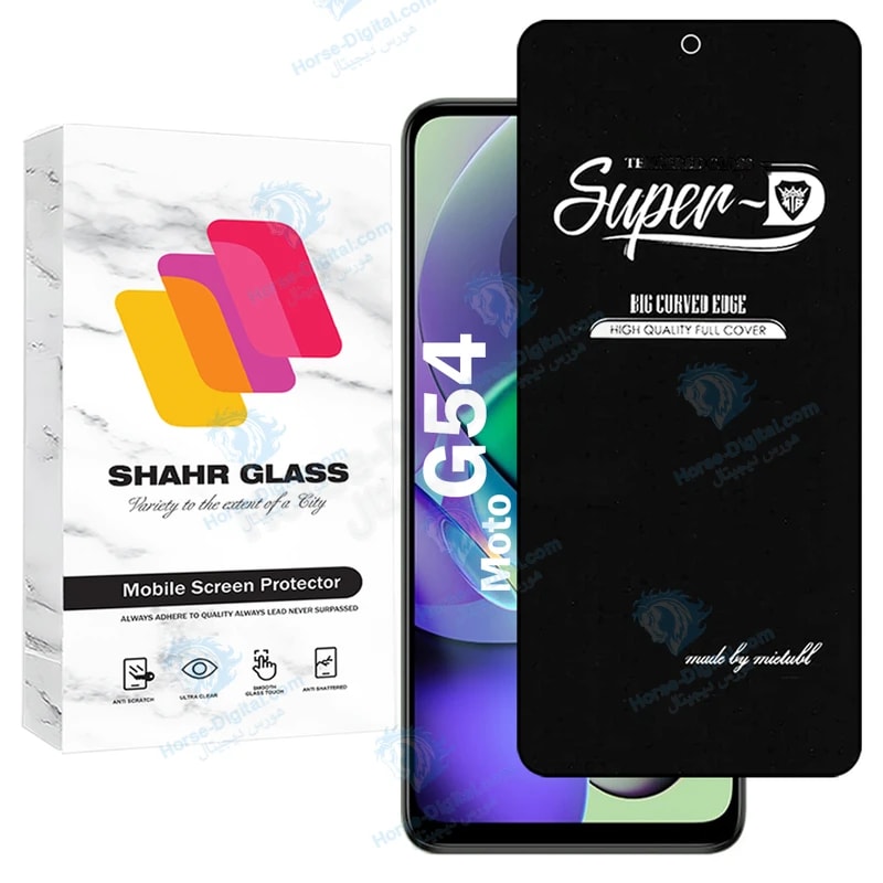 محافظ صفحه نمایش شهر گلس مدل Superdnsh مناسب برای گوشی موبایل موتورولا Moto G54 خرید