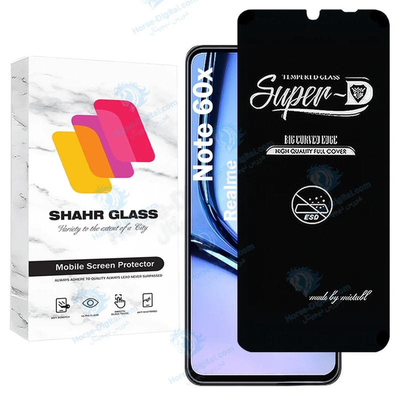 محافظ صفحه نمایش شهر گلس مدل Superdnsh مناسب برای گوشی موبایل ریلمی Realme Note 60x خرید