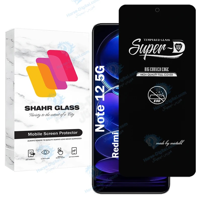 محافظ صفحه نمایش شهر گلس مدل Superdnsh مناسب برای گوشی موبایل شیائومی Redmi 12 5G خرید