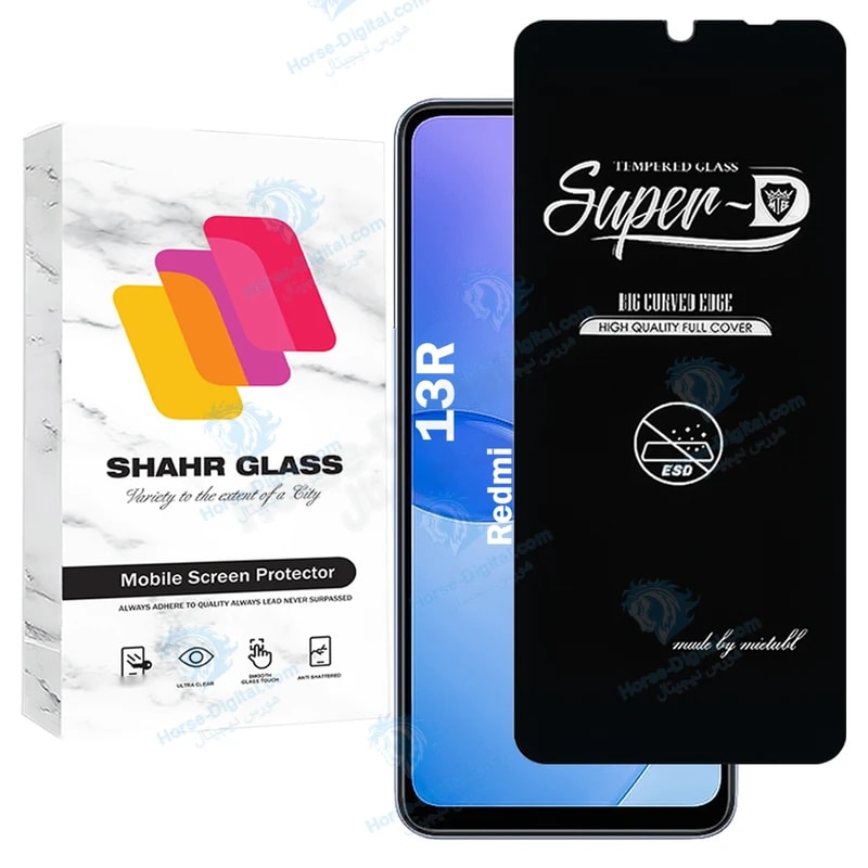 محافظ صفحه نمایش شهر گلس مدل Superdnsh مناسب برای گوشی موبایل شیائومی Redmi 13R خرید