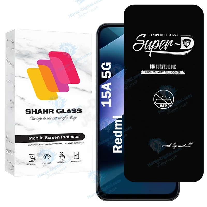 محافظ صفحه نمایش شهر گلس مدل Superdnsh مناسب برای گوشی موبایل شیائومی Redmi 15A 5G خرید