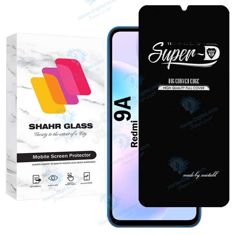 محافظ صفحه نمایش شهر گلس مدل Superdnsh مناسب برای گوشی موبایل شیائومی Redmi 9A خرید