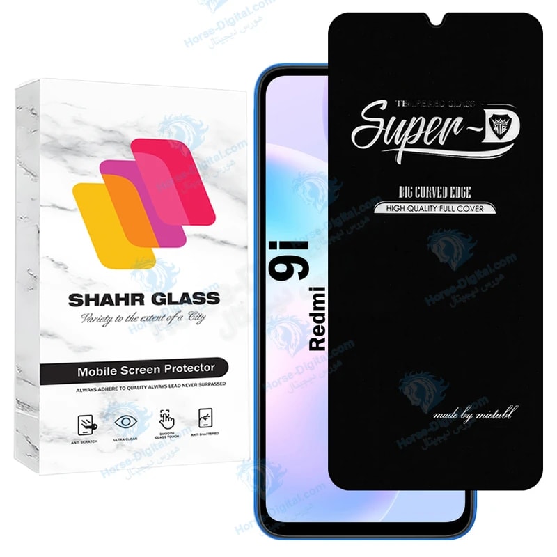 محافظ صفحه نمایش شهر گلس مدل Superdnsh مناسب برای گوشی موبایل شیائومی Redmi 9i خرید