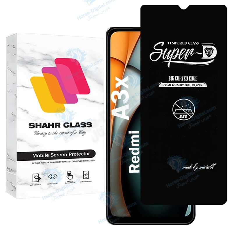محافظ صفحه نمایش شهر گلس مدل Superdnsh مناسب برای گوشی موبایل شیائومی Redmi A3x خرید